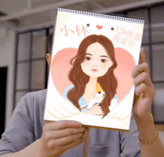 刘德华画画520爱情表白.png