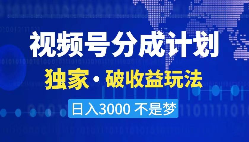 2024最新破收益技术，原创玩法不违规不封号三天起号 日入3000+-飞享资源网