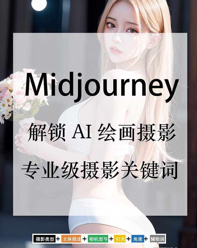 Midjourney关键词-解锁AI绘画专业级人工智能摄影关键词表-飞享资源网